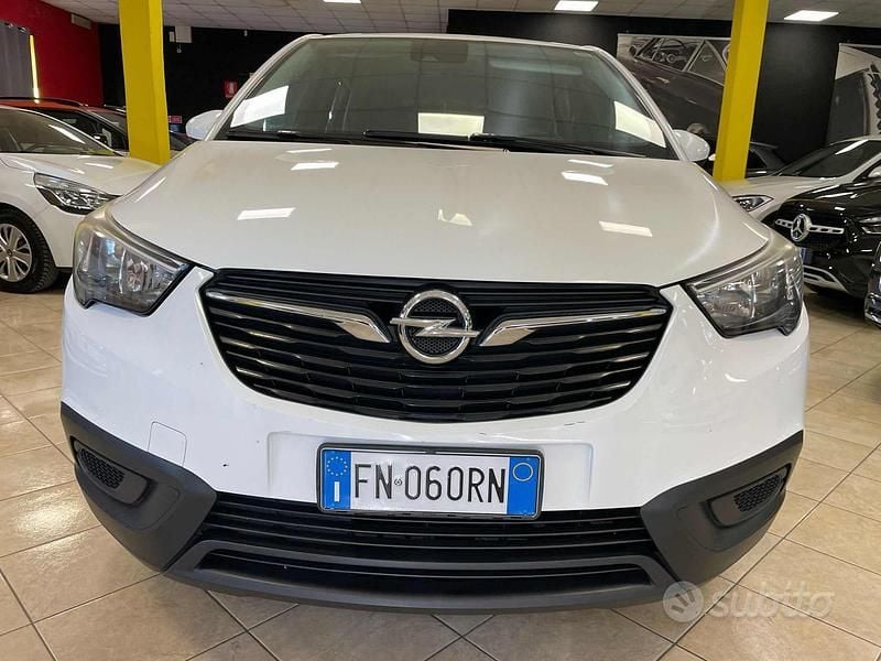 Usata Opel Crossland X 82 CV (60 kW) 2018 Bianco SUV