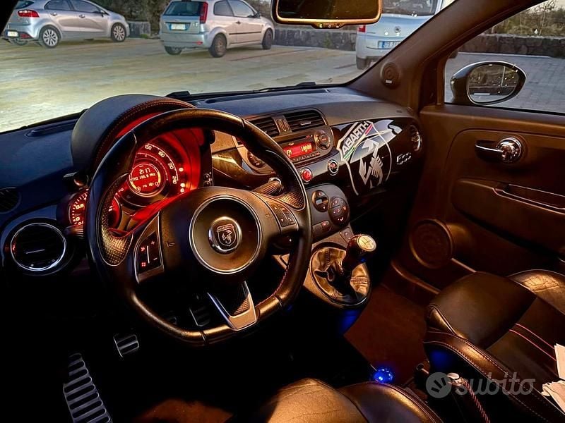 Usata Abarth 500 2008 Nero Utilitaria