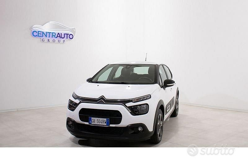 Usata Citroën C3 Feel 101 CV (74 kW) 2022 Bianco Utilitaria