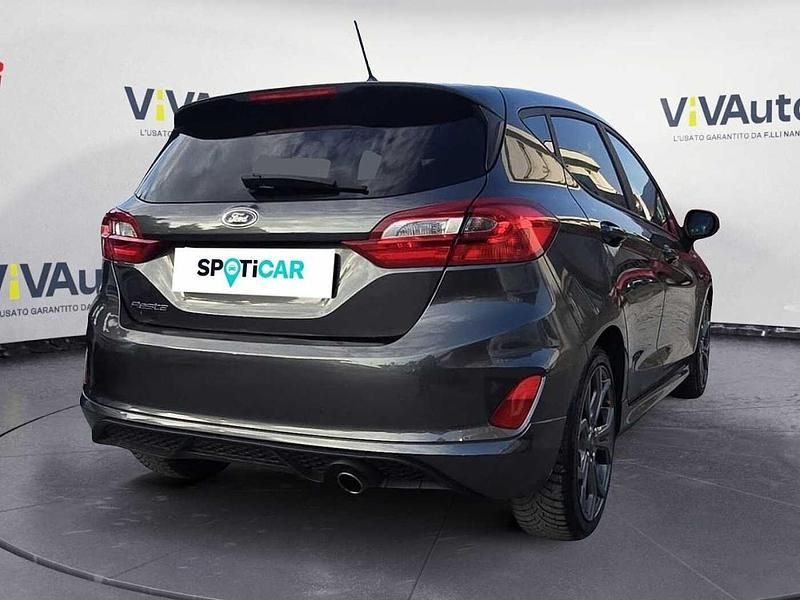 Usata Ford Fiesta ST-Line 101 CV (74 kW) 2019 Grigio Utilitaria
