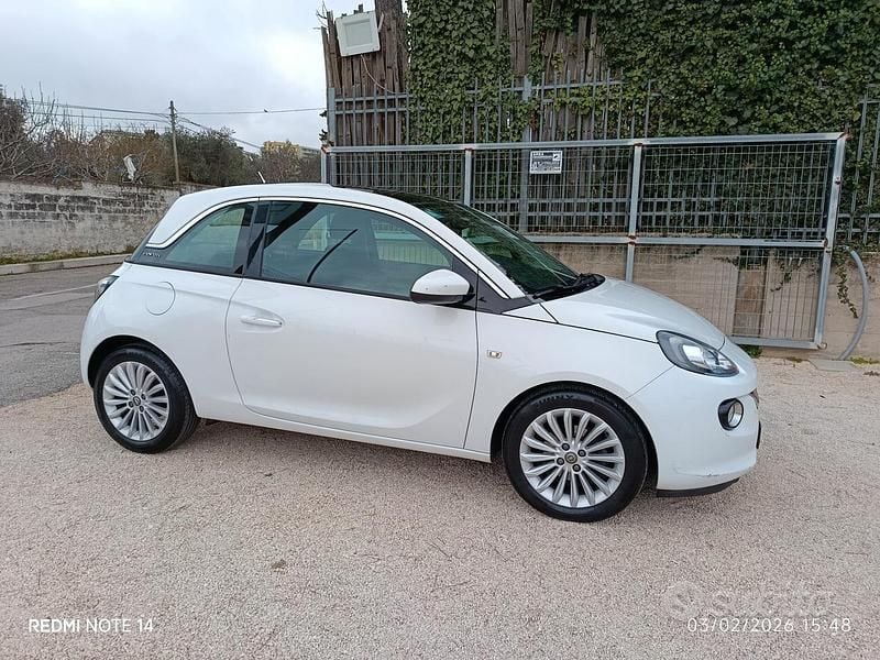 Usata Opel Adam 87 CV (63 kW) 2014 Bianco Utilitaria