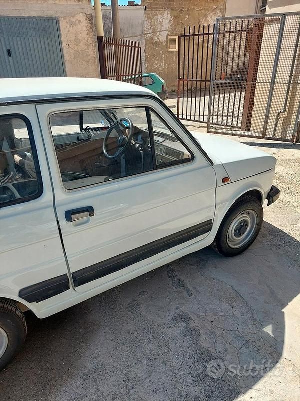 Usata Fiat 126 24 CV (17 kW) 1986 Bianco Utilitaria