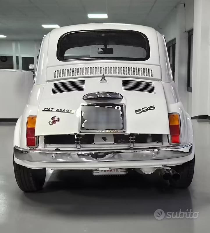 Usata Abarth 595 18 CV (13 kW) 1970 Bianco Berlina