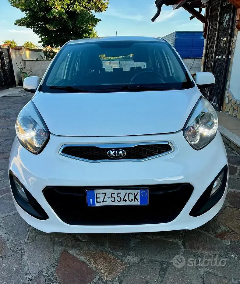 Usata Kia Picanto 69 CV (50 kW) 2015 Bianco Utilitaria