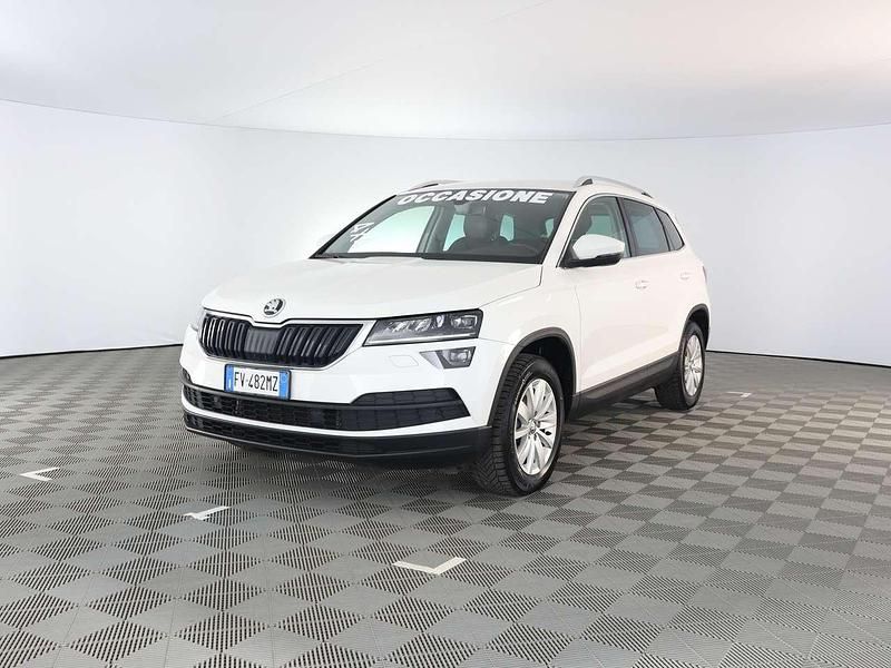Usata Skoda Karoq Style 150 CV (110 kW) 2019 Bianco freddo SUV