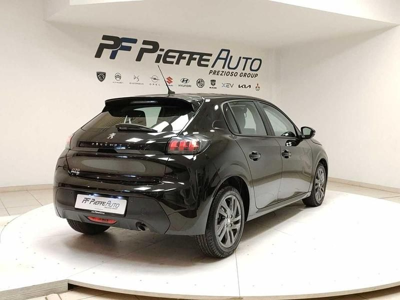 Usata Peugeot 208 Active 102 CV (75 kW) 2022 Nero Utilitaria
