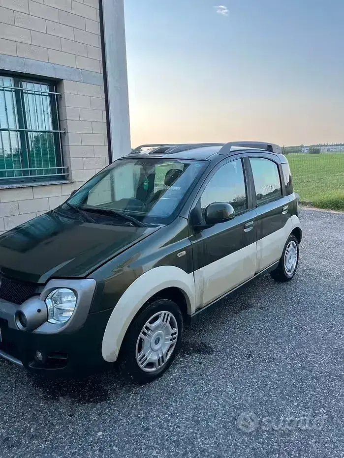 Usata Fiat Panda 60 CV (44 kW) 2009 Verde Utilitaria