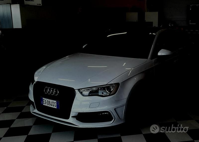 Usata Audi A3 S-Line 2015 Bianco Berlina