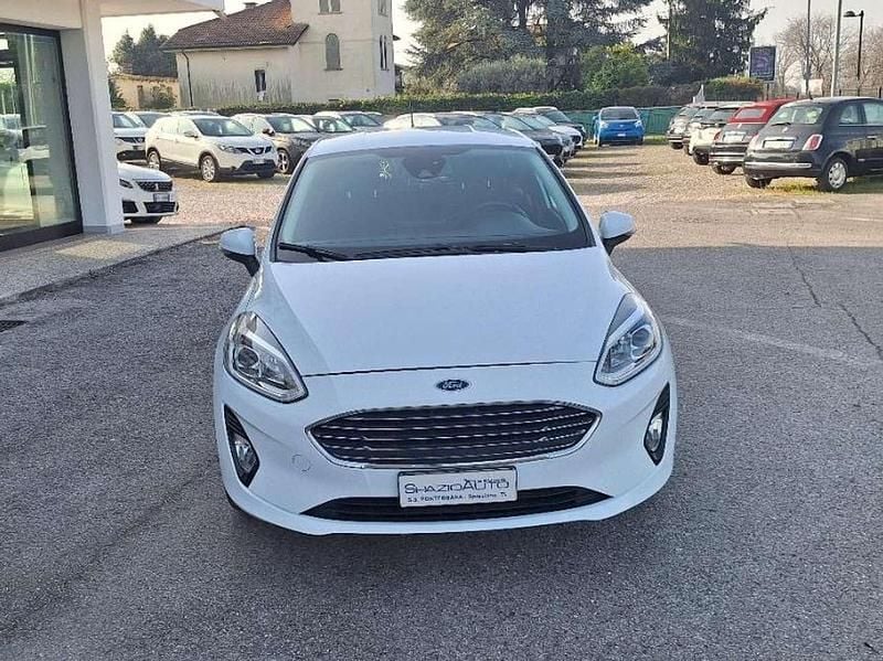 Usata Ford Fiesta Titanium 75 CV (55 kW) 2021 Bianco Utilitaria