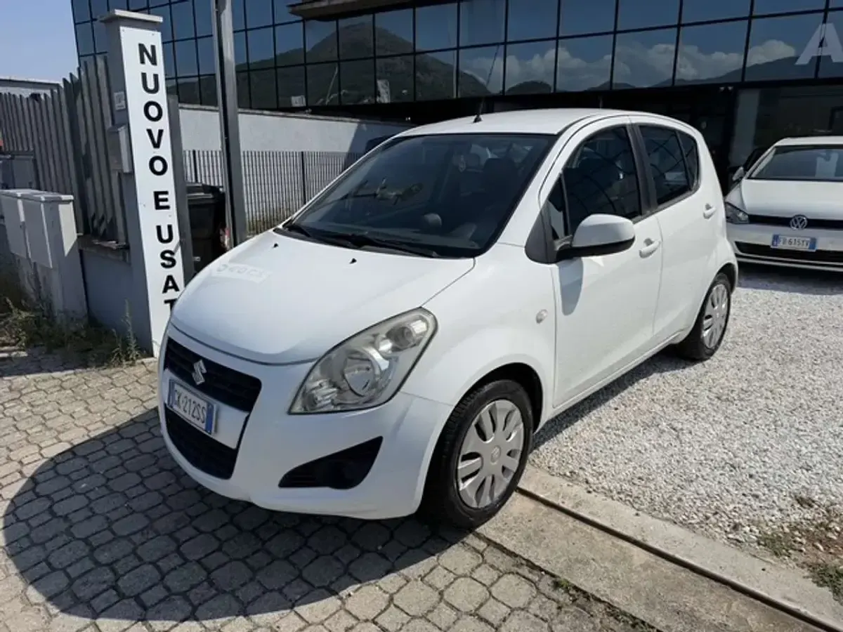 Usata Suzuki Splash GL 68 CV (50 kW) 2012 Bianco Utilitaria