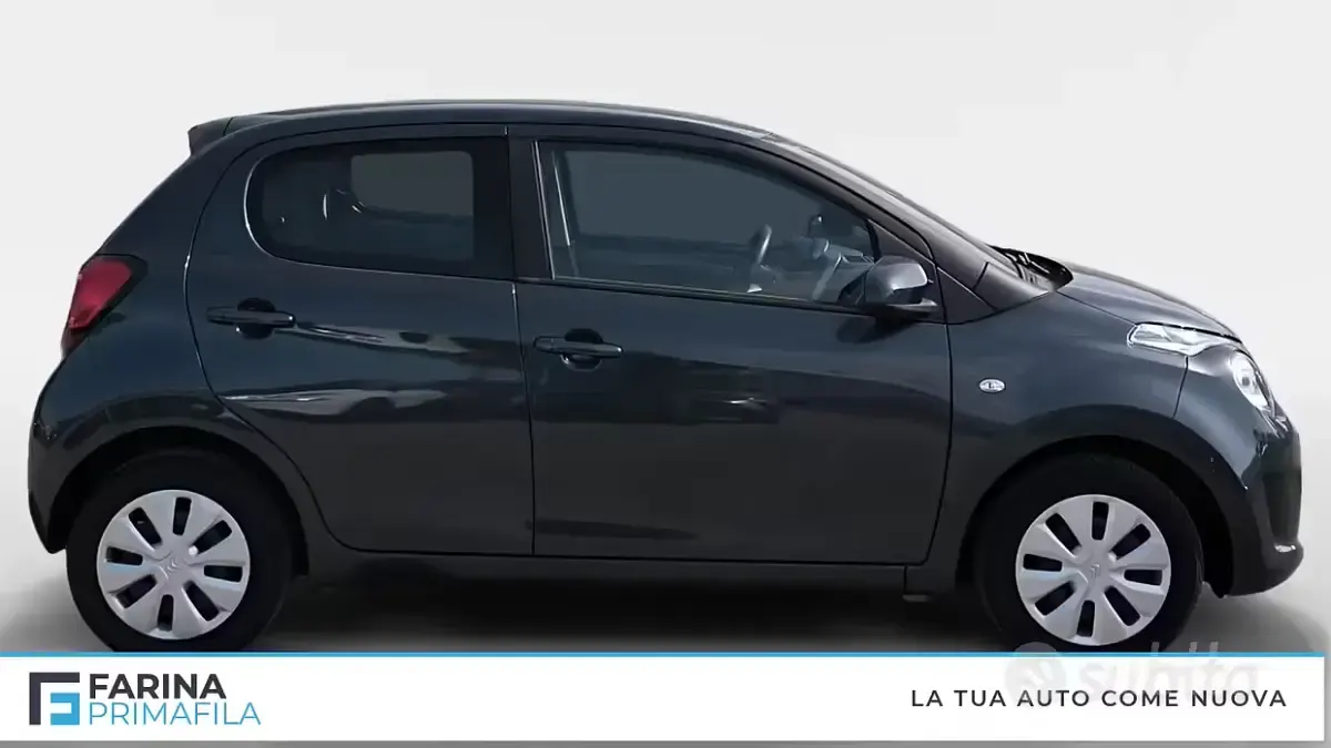 Usata Citroën C1 Feel 69 CV (50 kW) 2017 Gray Utilitaria