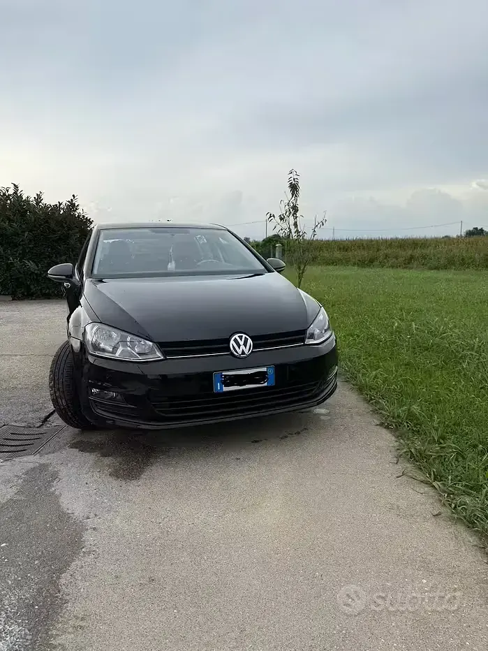 Usata VW Golf VII 85 CV (62 kW) 2014 Nero Utilitaria