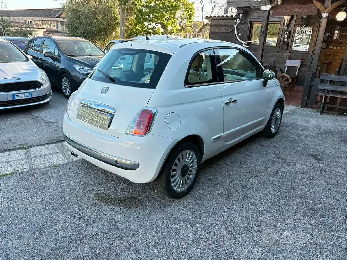 Usata Fiat 500 Pop 69 CV (50 kW) 2012 Bianco Berlina