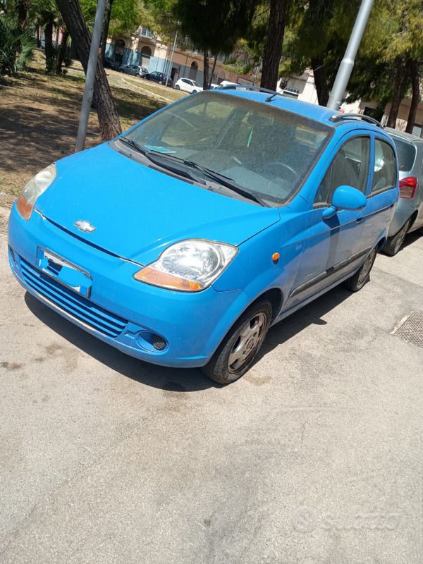 Usata Chevrolet Matiz SE 67 CV (49 kW) 2006 Blu Utilitaria