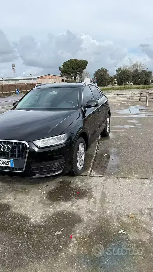 Usata Audi Q3 Advanced Plus 150 CV (110 kW) 2014 Nero SUV