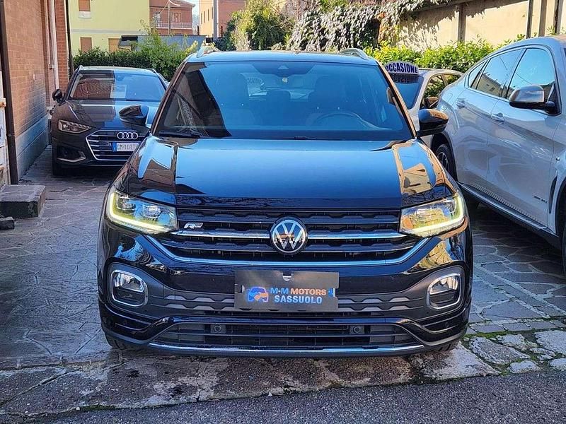 Usata VW T-Cross Advance 110 CV (80 kW) 2021 Nero SUV