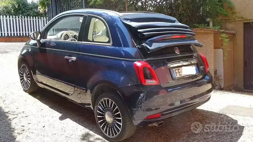 Usata Fiat 500C Riva 69 CV (50 kW) 2016 Cabrio
