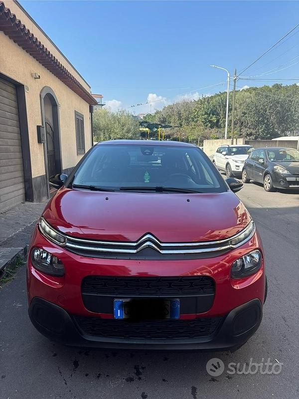 Usata Citroën C3 2019 Rosso Utilitaria