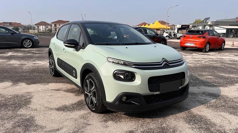 Usata Citroën C3 Shine 82 CV (60 kW) 2018 Blu Utilitaria