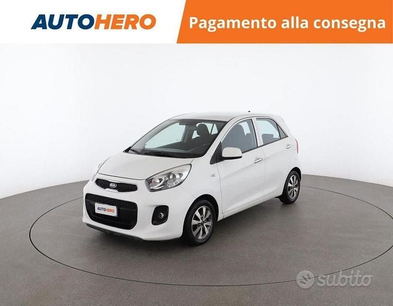 Bianco Usata 2016 Kia Picanto Due volumi | 8599 € (Buon prezzo) - Immagine 1/2