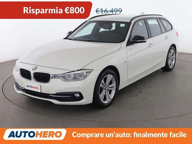 Usata BMW 318 Sport Line 150 CV (110 kW) 2016 Bianco Station wagon
