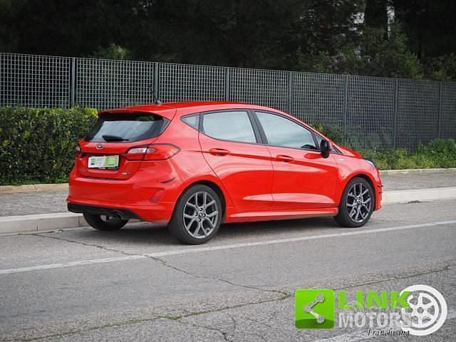Usata Ford Fiesta ST-Line 125 CV (91 kW) 2022 Rosso Utilitaria