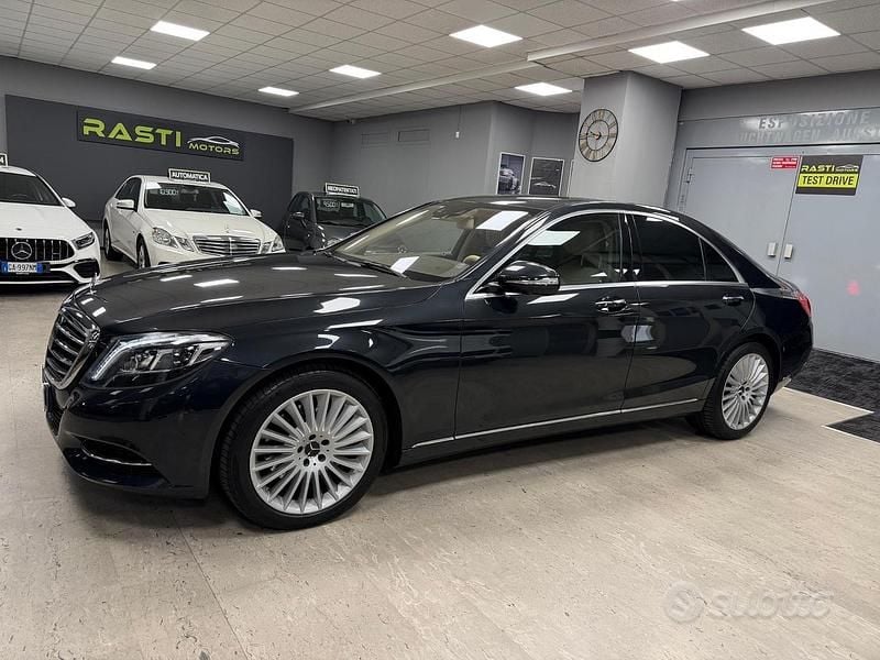 Usata Mercedes S350 Edition 1 258 CV (189 kW) 2014 Grigio Berlina