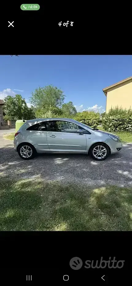 Usata Opel Corsa 80 CV (58 kW) 2007 Grigio Utilitaria