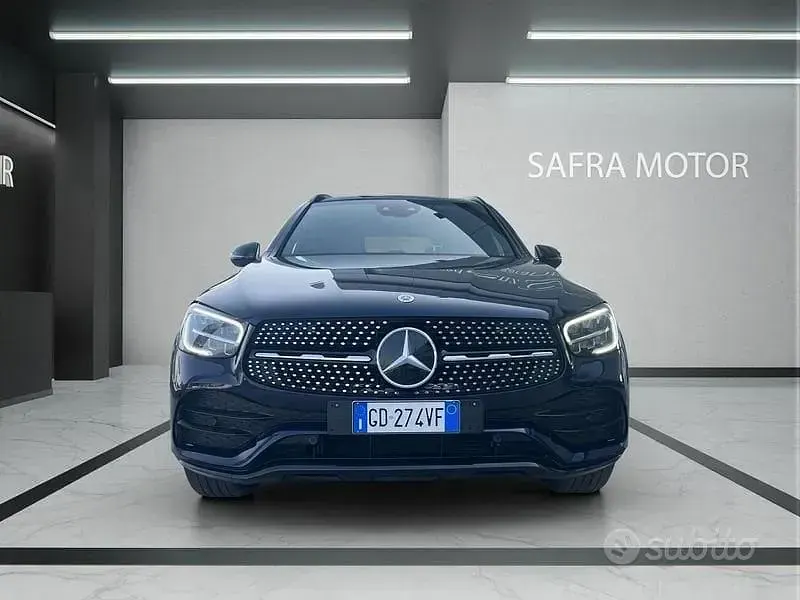 Usata Mercedes GLC220 Premium 194 CV (142 kW) 2021 Bluazzurro SUV