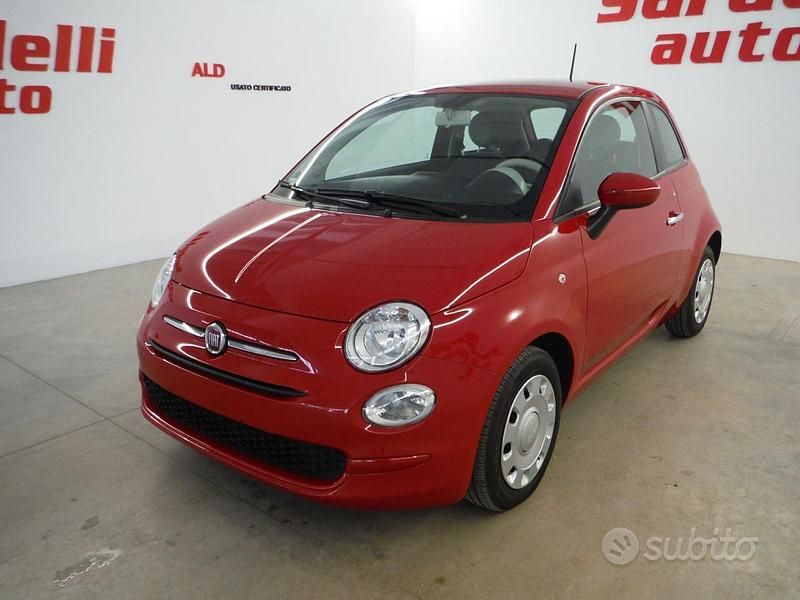 Usata Fiat 500 Pop 69 CV (50 kW) 2020 Rosso Utilitaria