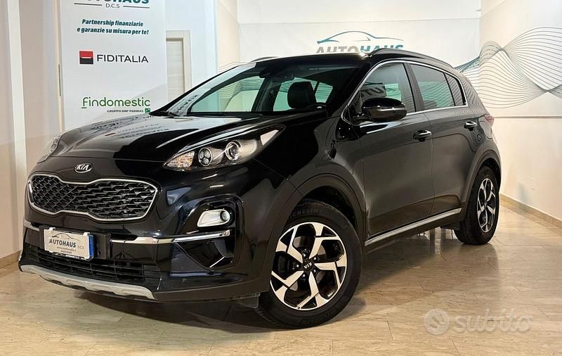 Usata Kia Sportage 115 CV (84 kW) 2019 Nero SUV