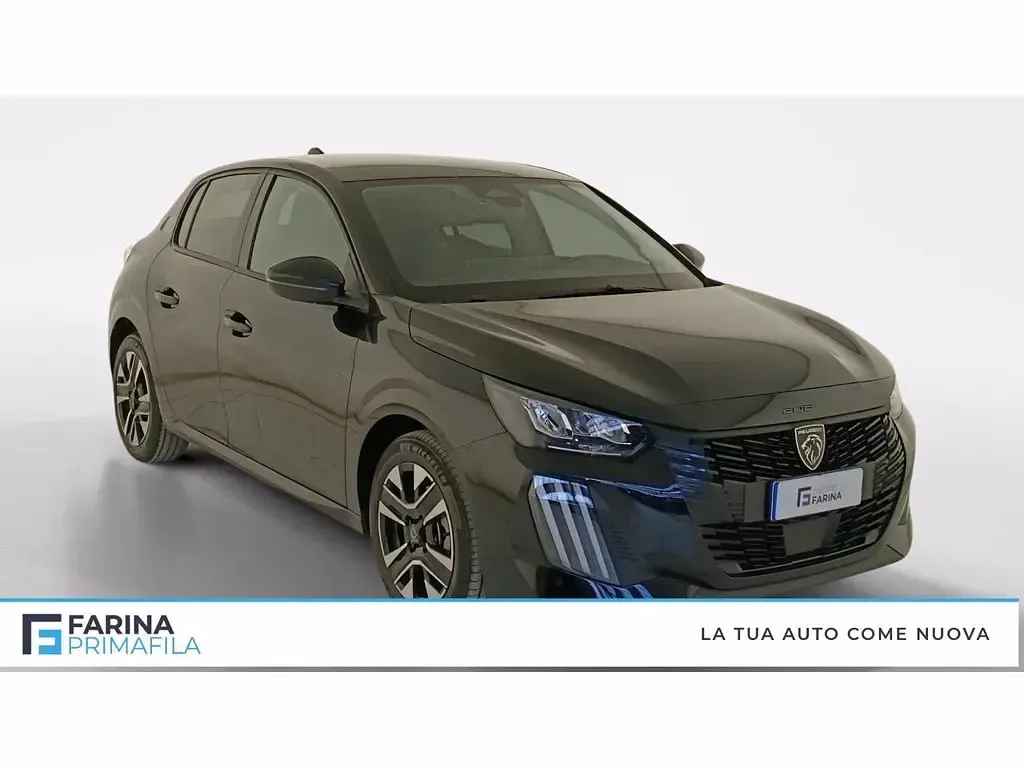 Usata Peugeot 208 Allure 101 CV (74 kW) 2025 Nero perla Utilitaria