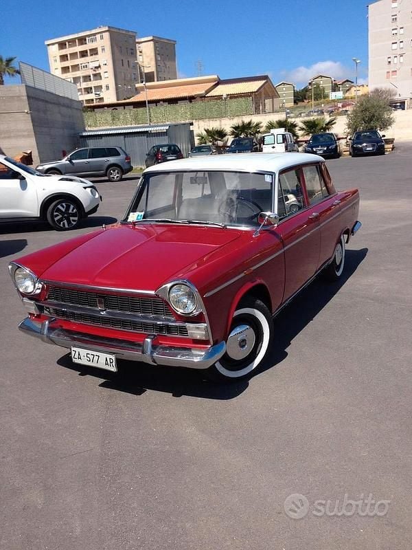 Usata Fiat 1500L 1960 Rosso Berlina