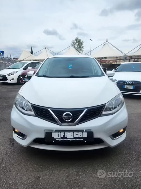 Usata Nissan Pulsar Tekna 110 CV (80 kW) 2016 Bianco Utilitaria