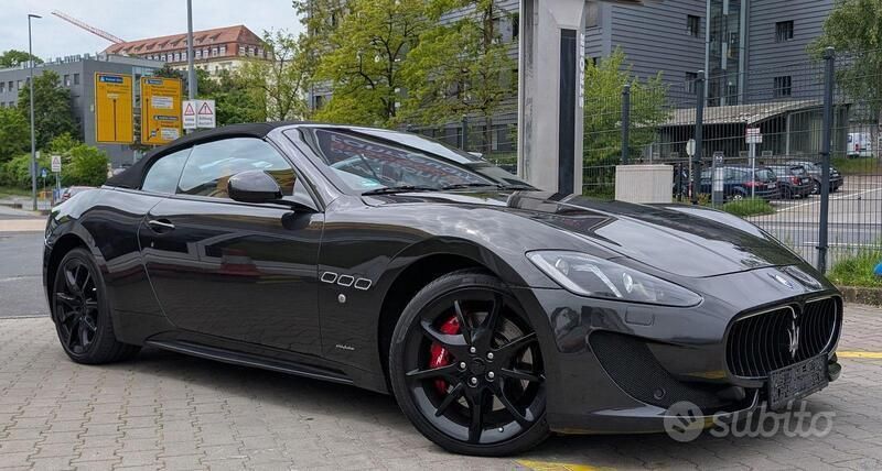 Usata Maserati GranCabrio 460 CV (338 kW) 2013 Grigio Cabrio