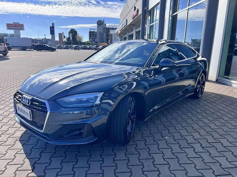 Usata Audi A5 Advanced 204 CV (150 kW) 2022 Grigio Coupé