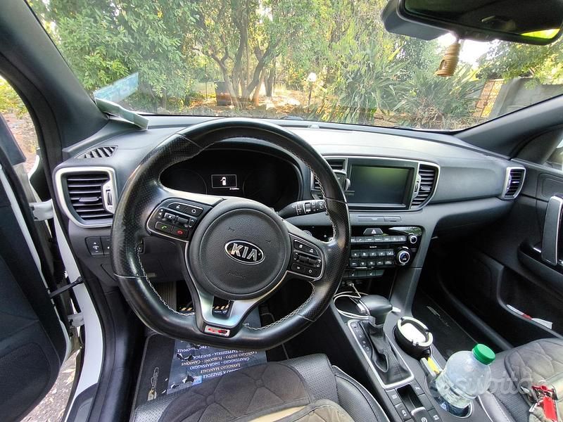 Usata Kia Sportage GT-Line 141 CV (103 kW) 2017 Bianco SUV