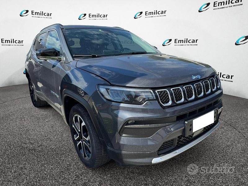 Usata Jeep Compass Limited 131 CV (96 kW) 2021 Grigio scuro SUV