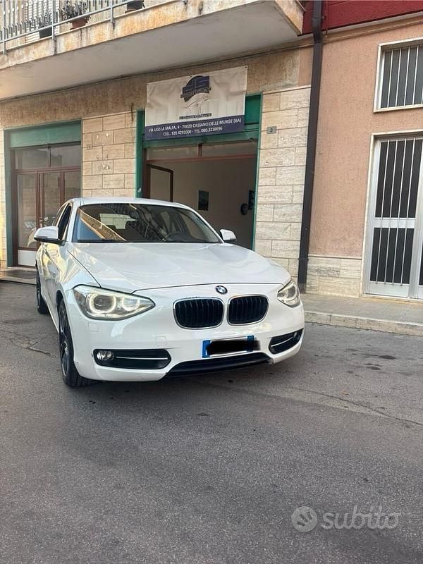 Usata BMW 116 116 CV (85 kW) 2012 Bianco Utilitaria