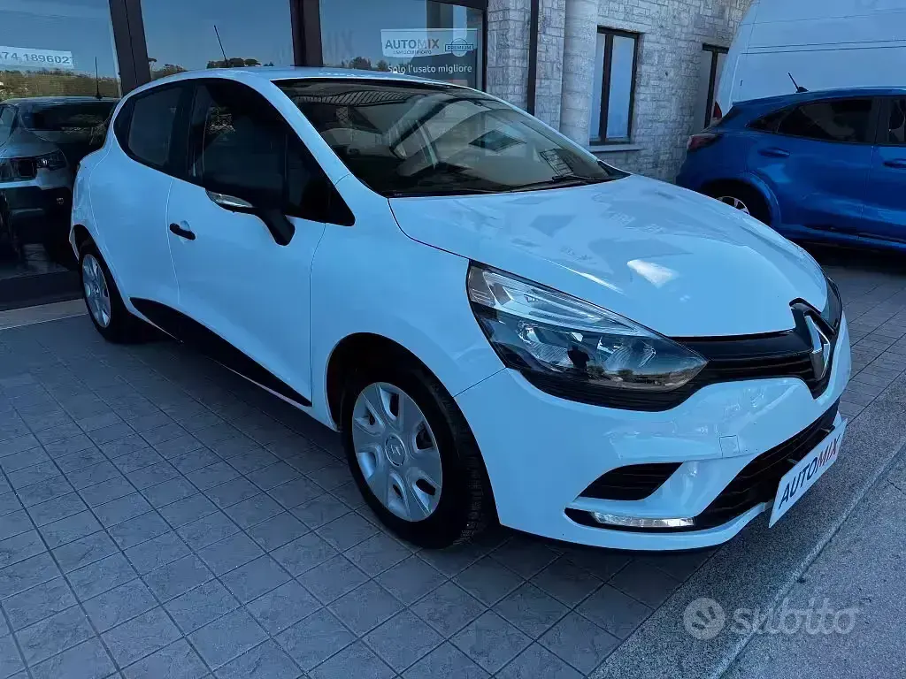 Usata Renault Clio IV 75 CV (55 kW) 2019 Bianco Furgone