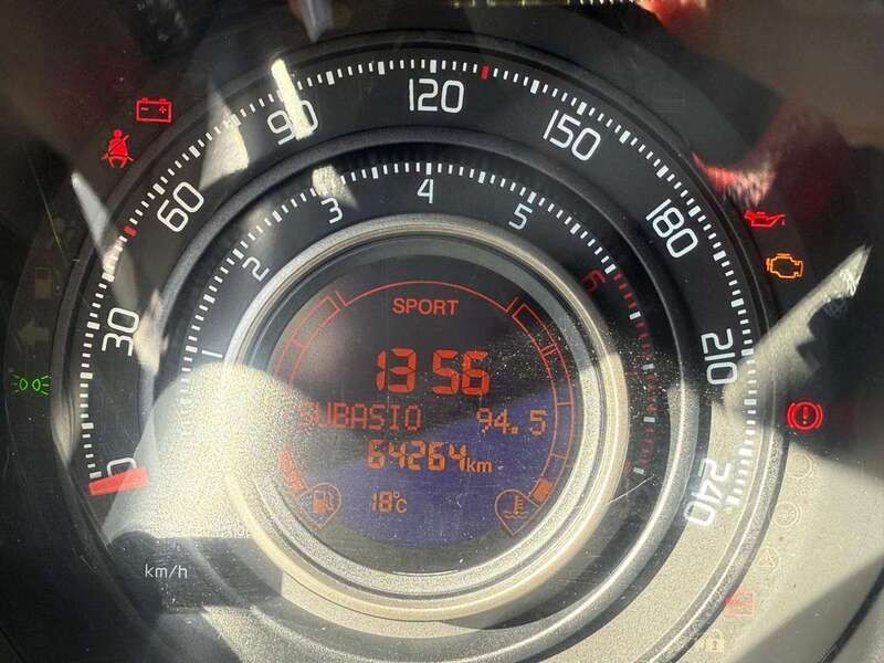 Usata Abarth 500C 135 CV (99 kW) 2014 Bianco Cabrio