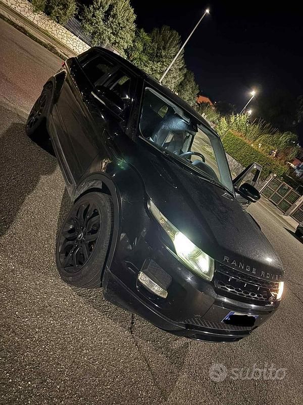 Usata Land Rover Range Rover evoque 150 CV (110 kW) 2013 Nero Utilitaria