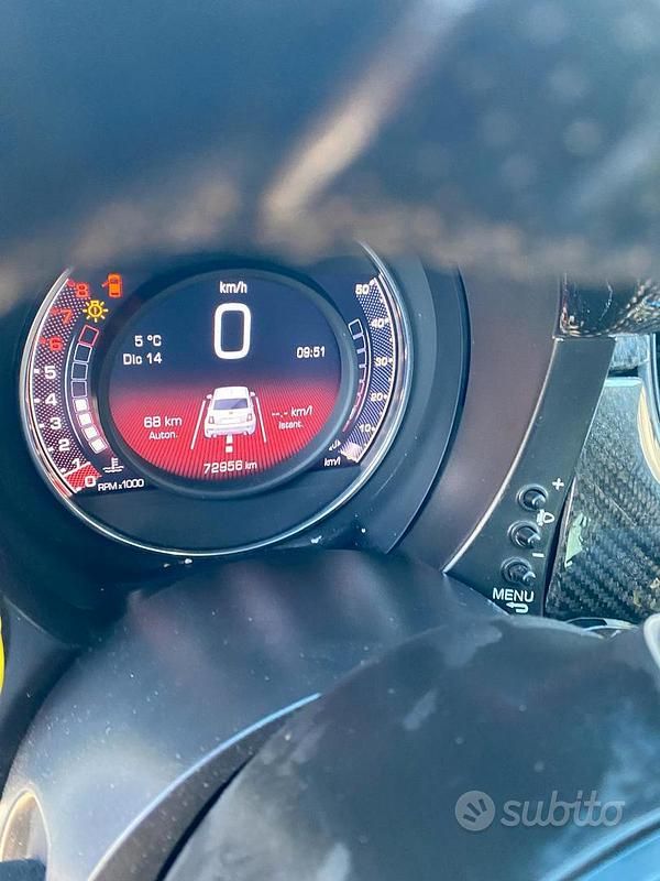 Usata Abarth 595 140 CV (102 kW) 2016 Grigio Berlina