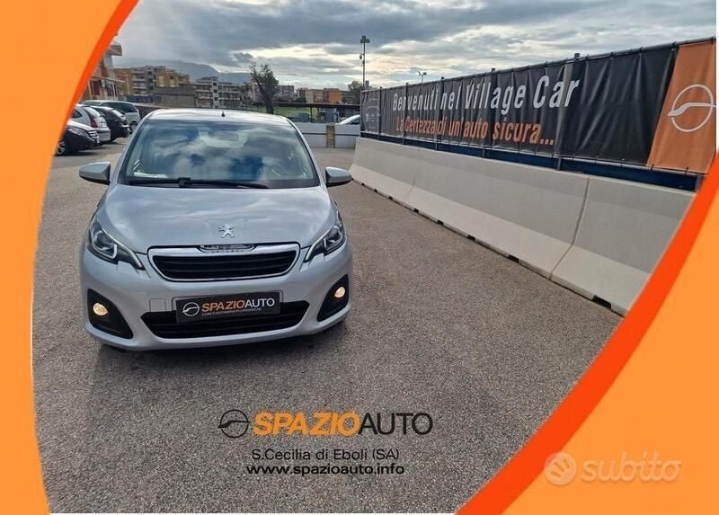 Argento Usata 2019 Peugeot 108 Allure Utilitaria | 9500 € (Buon prezzo) - Immagine 1/4