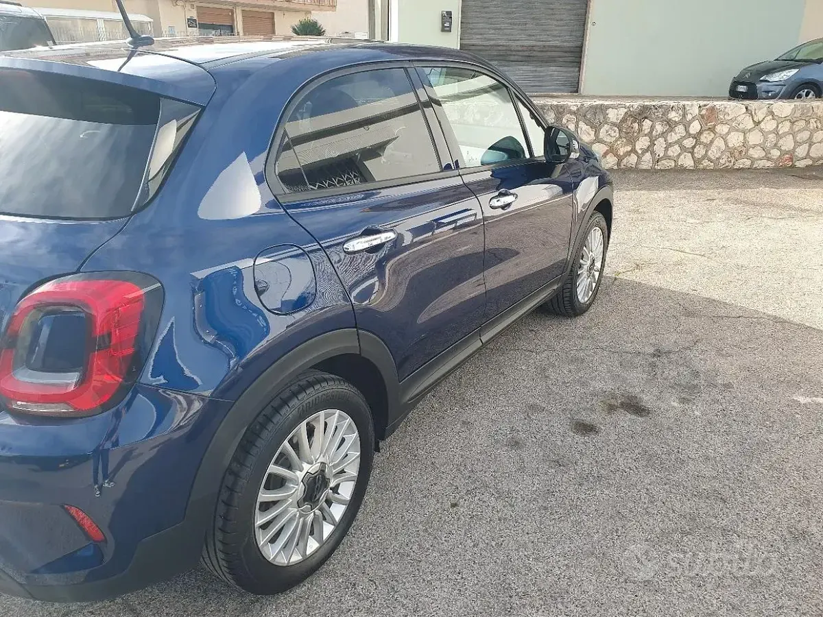 Usata Fiat 500X 95 CV (69 kW) 2021 Blu SUV