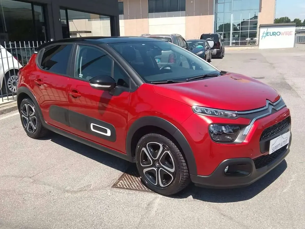 Usata Citroën C3 PureTech 83 CV (61 kW) 2020 Rosso Utilitaria