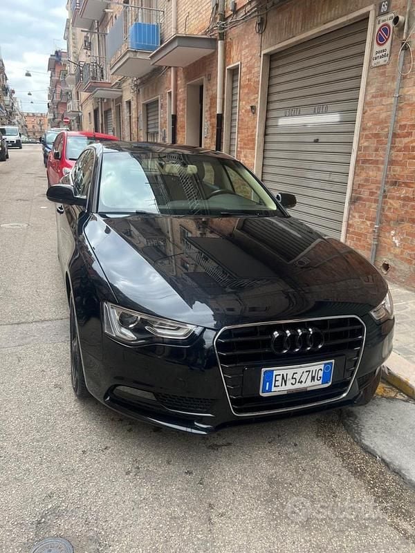 Usata Audi A5 177 CV (130 kW) 2013 Nero Berlina