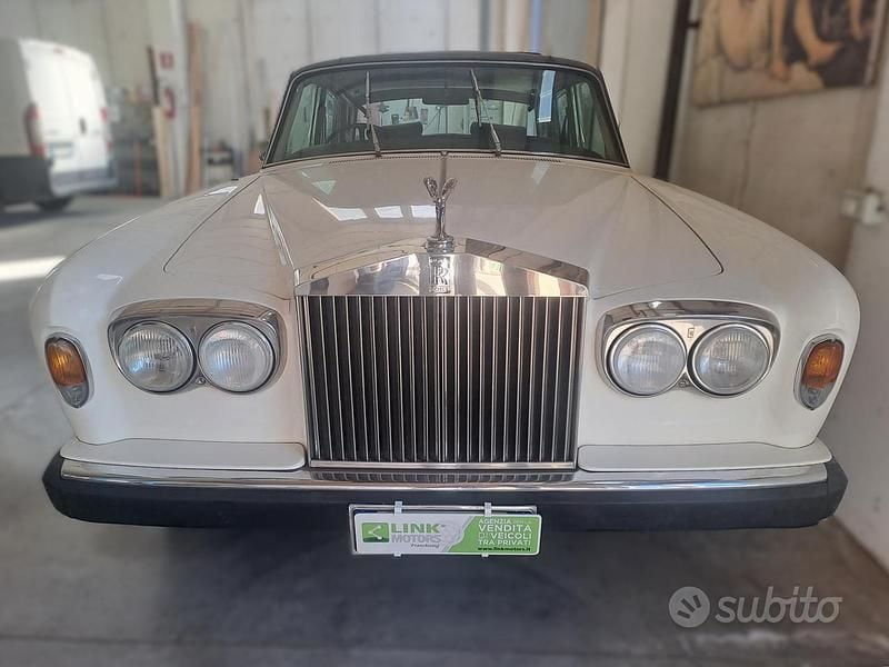 Usata Rolls Royce Silver Shadow 1970 Bianco Berlina