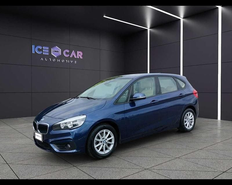 Usata BMW 216 Active Tourer Advantage 116 CV (85 kW) 2016 Blu Monovolume