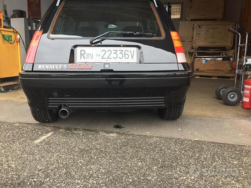Usata Renault R5 GT 116 CV (85 kW) 1989 Nero Utilitaria